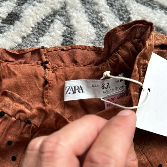 Zara dress size 2-3 years new with tags - Picture 2 of 2